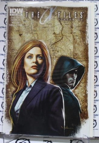 THE X FILES # 4 SEASON 10 VARIANT COMIC BOOK IDW