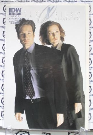 THE X FILES # 6 SEASON 10 VARIANT SUB COVER COMIC BOOK IDW