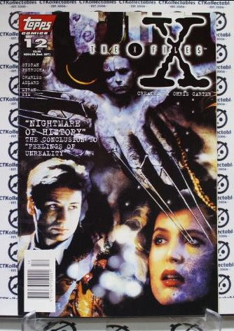 THE X FILES # 12 FEELING OF UNREALITY CONCLUSION TOPPS