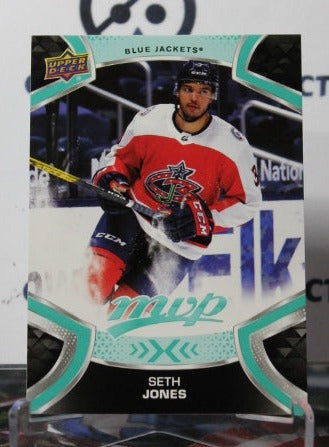 2021-22 UPPER DECK MVP SETH JONES # 3 COLUMBUS BLUE JACKETS NHL HOCKEY TRADING CARD