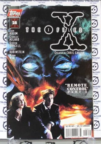 THE X FILES # 28 REMOTE CONTROL PART 2 COMIC TOPPS