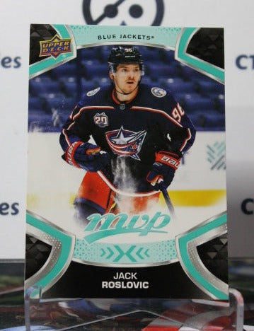 2021-22 UPPER DECK MVP JACK ROSLOVIC # 98  COLUMBUS BLUE JACKETS NHL HOCKEY TRADING CARD