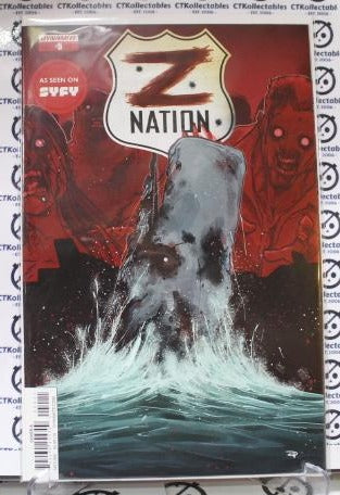 Z NATION # 5 DYNAMITE COMIC BOOK VF EXPLICIT CONTENT AS SEEN ON SYFY 2017