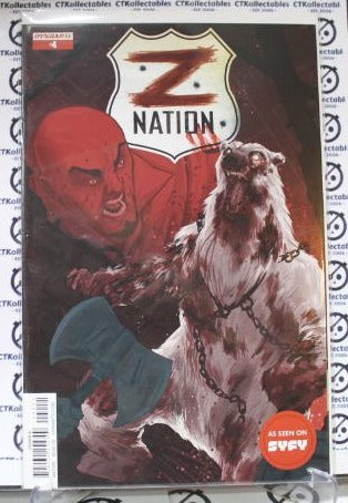 Z NATION # 4 DYNAMITE COMIC BOOK VF EXPLICIT CONTENT AS SEEN ON SYFY 2017