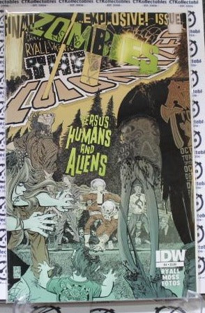 ZOMBIES  VERSUS HUMANS AND ALIENS # 4 IDW PUBLISHING COMIC BOOK VF 2013