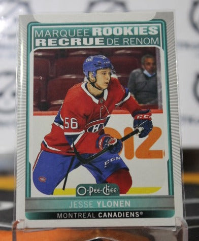 2021-22 O-PEE-CHEE JESSE YLONEN # 646 MARQUEE ROOKIE MONTREAL CANADIENS HOCKEY CARD