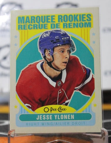 2021-22 O-PEE-CHEE JESSE YLONEN # 646 RETRO MARQUEE ROOKIE MONTREAL CANADIENS HOCKEY CARD