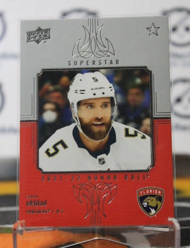 2021-22 UPPER DECK AARON EKBLAD # HR-86 HONOR ROLL FLORIDA PANTHERS HOCKEY CARD