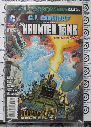 G.I. COMBAT # 5  NM/VF FEATURING THE HAUNTED TANK WAR DC 2012