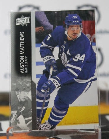 2021-22 UPPER DECK AUSTON MATTHEWS # 418 TORONTO MAPLE LEAFS HOCKEY CARD