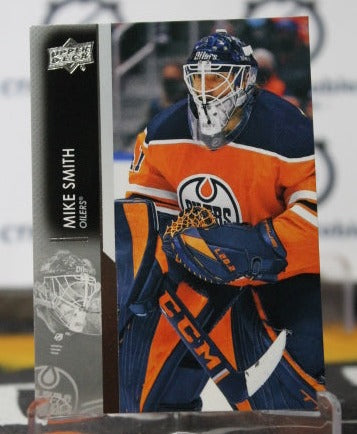 2021-22 UPPER DECK MIKE SMITH # 324 EDMONTON OILERS HOCKEY CARD