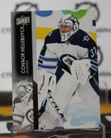 2021-22 UPPER DECK CONNOR HELLEBUYCK # 446 WINNIPRG JETS HOCKEY CARD