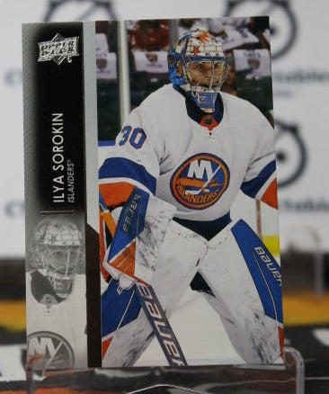 2021-22 UPPER DECK ILYA SOROKIN # 366 ROOKIE NEW YORK ISLANDERS HOCKEY CARD