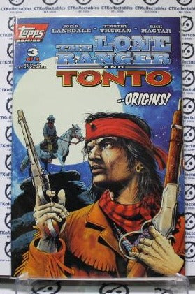 THE LONE RANGER AND TONTO # 3 TOPPS VF WESTERN COMIC BOOK 1994