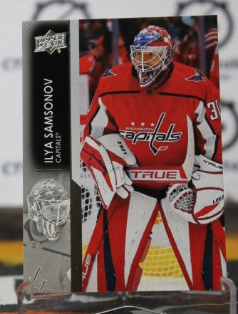 2021-22 UPPER DECK ILYA SAMSONOV # 440 WASHINGTON CAPITALS HOCKEY CARD