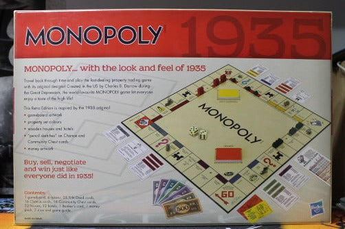 Monopoly Retro Series 1935 Edition Game Parker Brothers & Hasbro NEW & SEALED