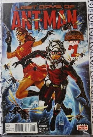 THE LAST DAYS OF ANT-MAN # 1  MARVEL COMIC BOOK  VF 2015