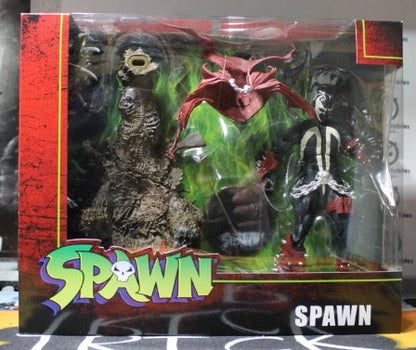SPAWN ACTION FIGURE DELUXE SET WITH THRONE NM IMAGE COMICS McFARLANE COLLECTABLE TOY 2022