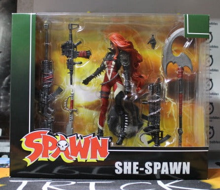 SHE-SPAWN ACTION FIGURE DELUXE SET NM IMAGE COMICS McFARLANE COLLECTABLE TOY 2022