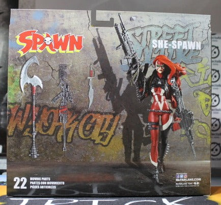 SHE-SPAWN ACTION FIGURE DELUXE SET NM IMAGE COMICS McFARLANE COLLECTABLE TOY 2022