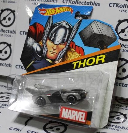 THOR MATTEL HOT WHEELS 1:64 DIE CAST MARVEL COMICS  2014