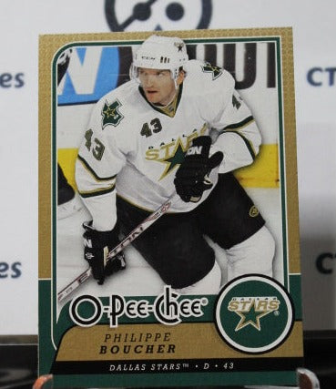 2008-2009 O-PEE-CHEE PHILIPPE BOUCHER # 427 DALLAS STARS NHL HOCKEY TRADING CARD