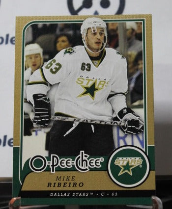 2008-2009 O-PEE-CHEE MIKE RIBEIRO # 330 DALLAS STARS NHL HOCKEY TRADING CARD