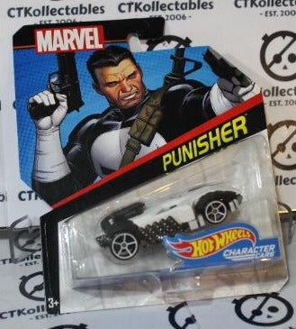 PUNISHER MATTEL HOT WHEELS 1:64 DIE CAST MARVEL COMICS  2016