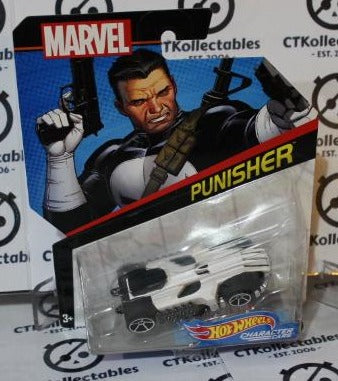 PUNISHER MATTEL HOT WHEELS 1:64 DIE CAST MARVEL COMICS  2016