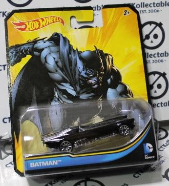 BATMAN  MATTEL HOT WHEELS 1:64 DIE CAST  DC COMICS WARNER BROS. 2013