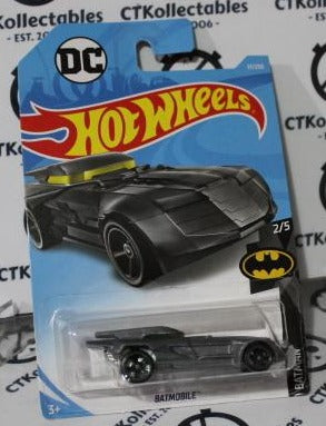 Hot Wheels 2017 THE BATMOBILE DC 17/250 GREY Long Card 2/5