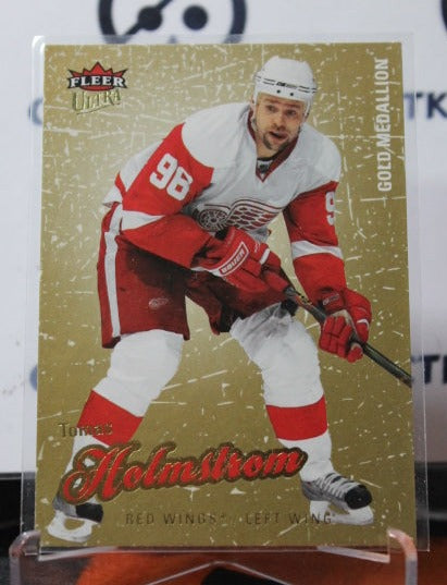 2008-09 FLEER ULTRA TOMAS HOLMSTROM # 149  DETROIT RED WINGS NHL HOCKEY TRADING CARD