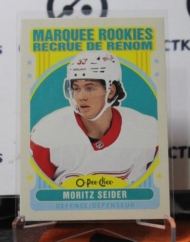 2021-22  O-PEE-CHEE MORITZ SEIDER # 621 MARQUEE ROOKIE DETROIT RED WINGS NHL HOCKEY TRADING CARD