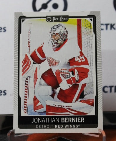 2021-22  O-PEE-CHEE JONATHAN BERNIER # 311  DETROIT RED WINGS NHL HOCKEY TRADING CARD