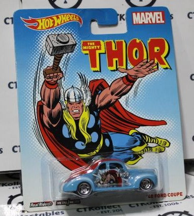 HOT WHEELS MATTEL THE MIGHTY THOR MARVEL '40 FORD COUPE 2014