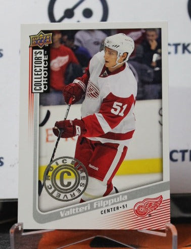 2009-10 UPPER DECK VALTTERI FILPPULA # 198 CHOICE RESERVE DETROIT RED WINGS NHL HOCKEY TRADING CARD