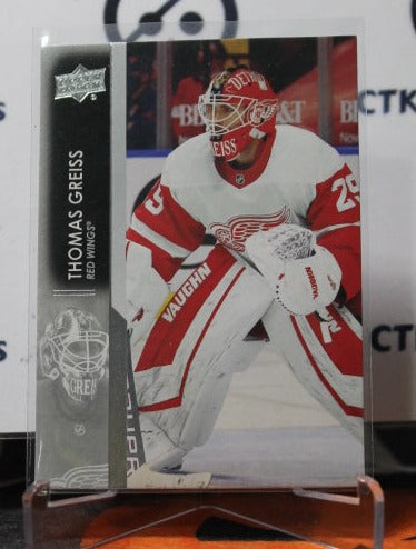 2021-22 UPPER DECK THOMAS GREISS # 65 DETROIT RED WINGS NHL HOCKEY TRADING CARD