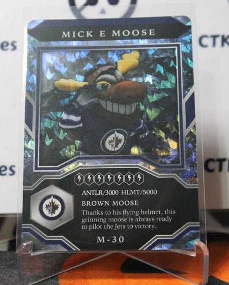 2021-22 UPPER DECK MVP MASCOTS # M-30  WINNIPRG JETS HOCKEY CARD