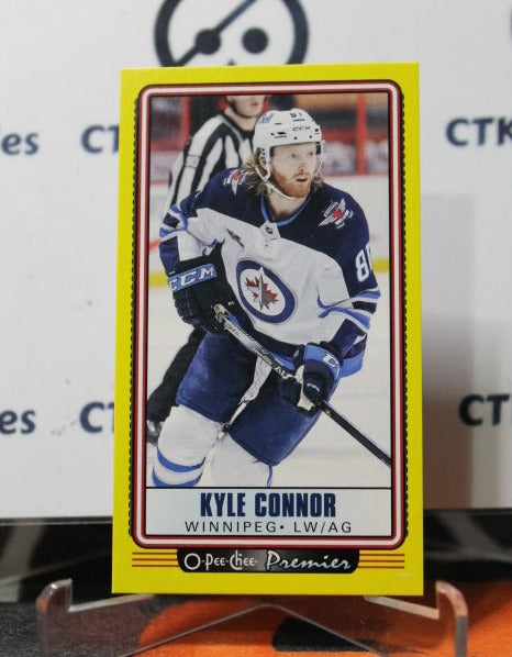 2021-22 O-PEE CHEE PREMIER KYLE CONNOR # P-18 TALLBOYS WINNIPEG JETS HOCKEY CARD