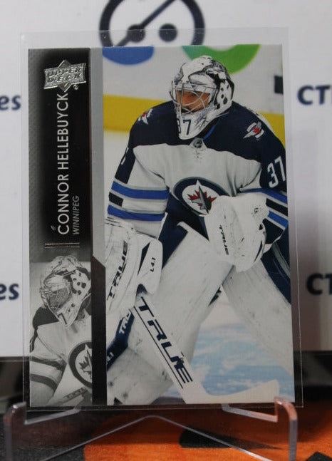 2021-22 UPPER DECK CONNOR HELLEBUYCK # 446 WINNIPRG JETS HOCKEY CARD