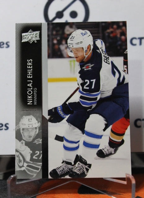 2021-22 UPPER DECK NIKOLAJ EHLERS # 445 WINNIPRG JETS HOCKEY CARD