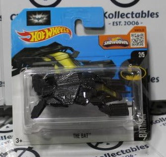 HOT WHEELS MATTEL BATMAN THE BAT  2/5 DC SHORT CARD 2015