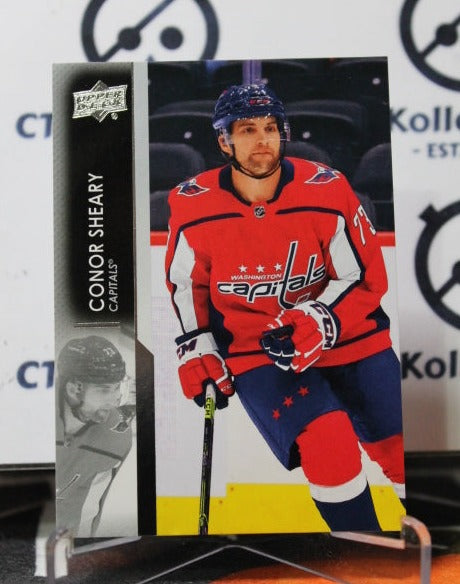 2021-22 UPPER DECK CONOR SHEARY # 441 WASHINGTON CAPITALS HOCKEY CARD