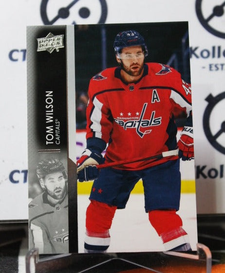 2021-22 UPPER DECK TOM WILSON # 442 WASHINGTON CAPITALS HOCKEY CARD