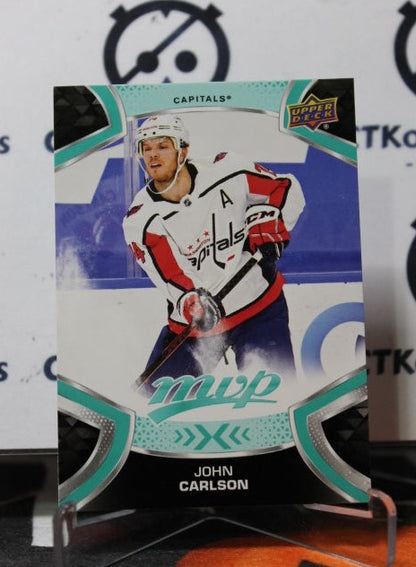2021-22 UPPER DECK MVP JOHN CARLSON # 74 WASHINGTON CAPITALS HOCKEY CARD