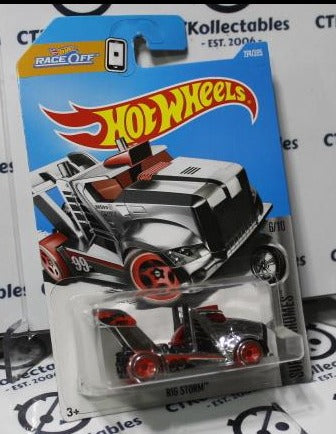 HOT WHEELS MATTEL RIG STORM 6/10 X-SUPER CHROMES 274/365 LONG CARD 2015