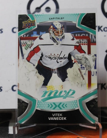2021-22 UPPER DECK MVP VITEK VANECEK # 179 ROOKIE WASHINGTON CAPITALS HOCKEY CARD