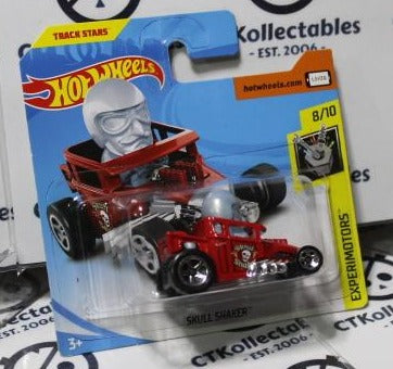 HOT WHEELS MATTEL SKULL SHAKER 8/10 EXPERIMOTORS SHORT CARD 2018