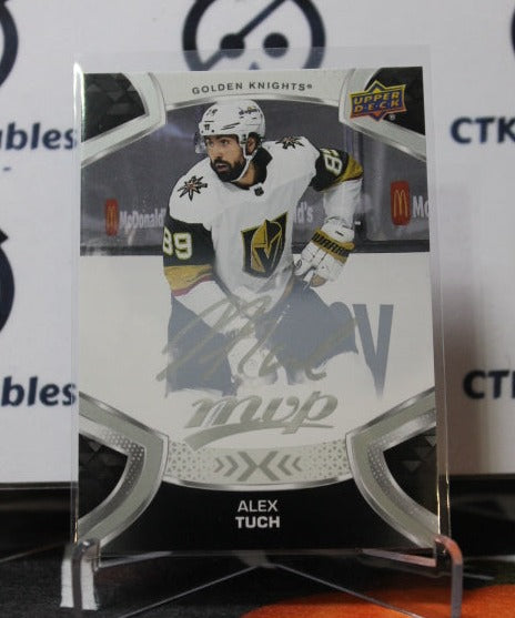 2021-22 UPPER DECK MVP ALEX TUCH # 152 SILVER SCRIPT NHL GOLDEN KNIGHTS HOCKEY CARD