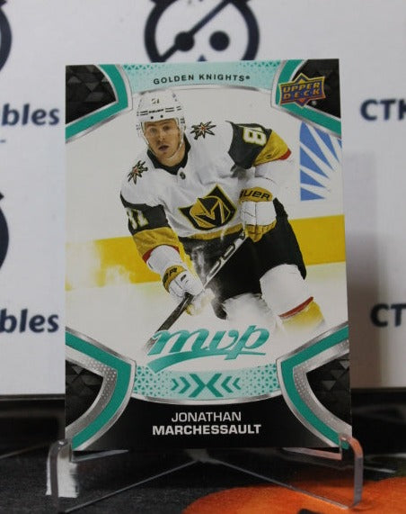 2021-22 UPPER DECK MVP JONATHAN MARCHESSAULT # 161  NHL GOLDEN KNIGHTS HOCKEY CARD